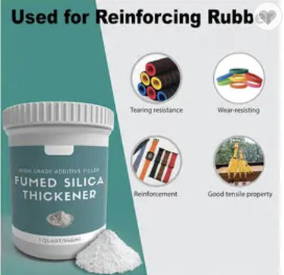 Silicona Fumed Sio2 amorfo de la pureza 99,8 para el sellante del silicón de RTV